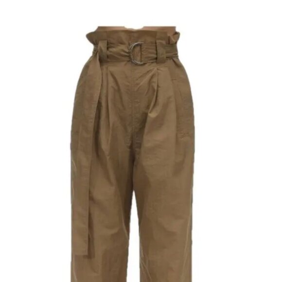 Ganni Tech Nylon Wide Leg Pants - Picture 1 of 6